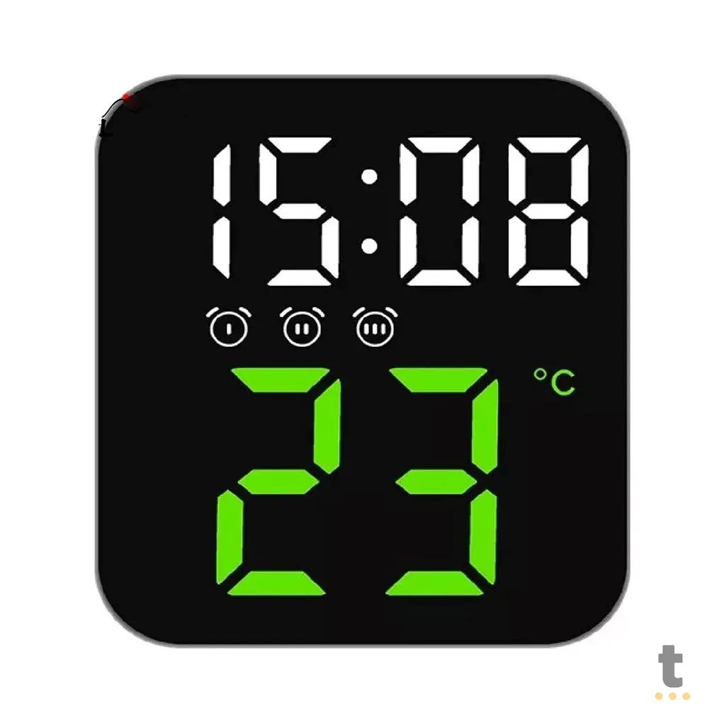 Relogio De Parede Led Digital Lelong - LE-2164 Truedata